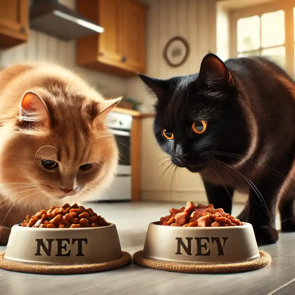 Wet vs. Dry Cat Food