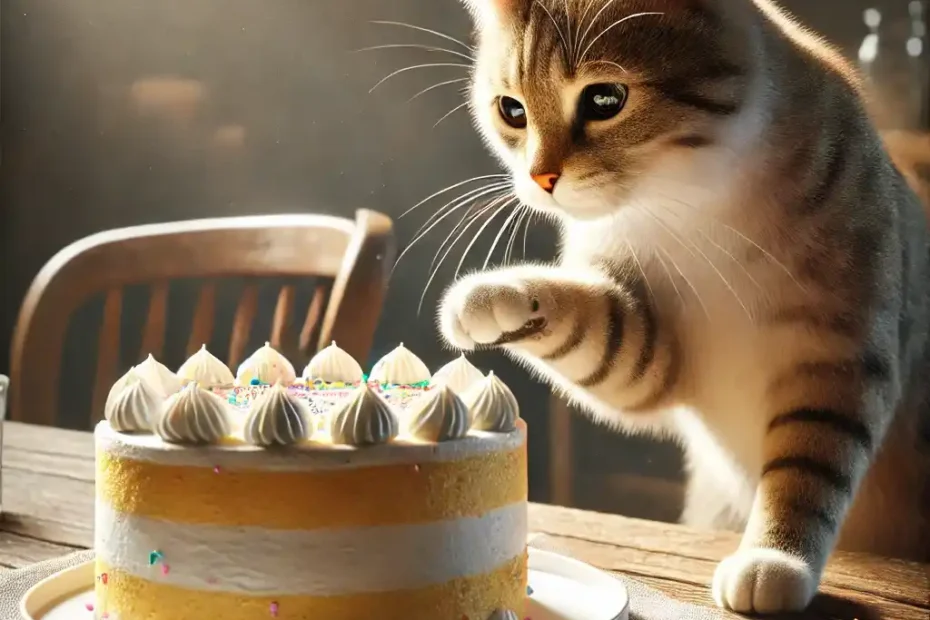 Can a Cat Eat Cake