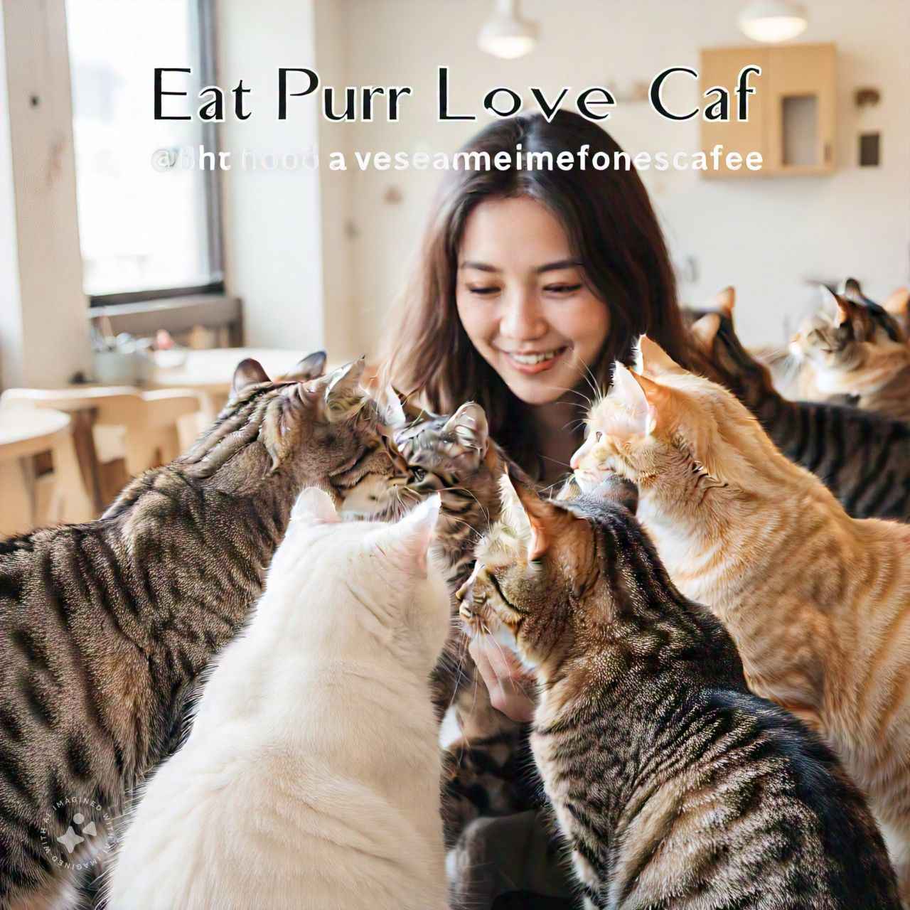 Eat Purr Love Cat Cafe: Relax, Dine, and Play with Cats